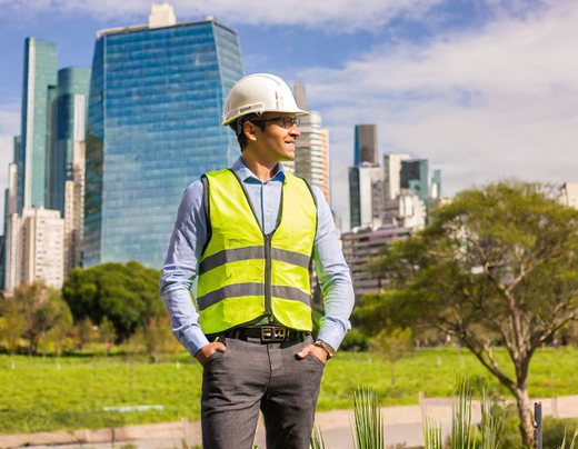 Ingeniero en obra